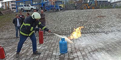 ORDU İTFAYESİ GÖNÜLLÜ İTFAİYECİLİK ÇALIŞMALARINA DEVAM EDİYOR