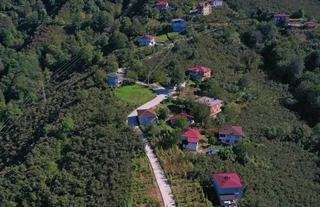 ÇAMAŞ BUDAK MAHALLESİ’NE BETON YOL