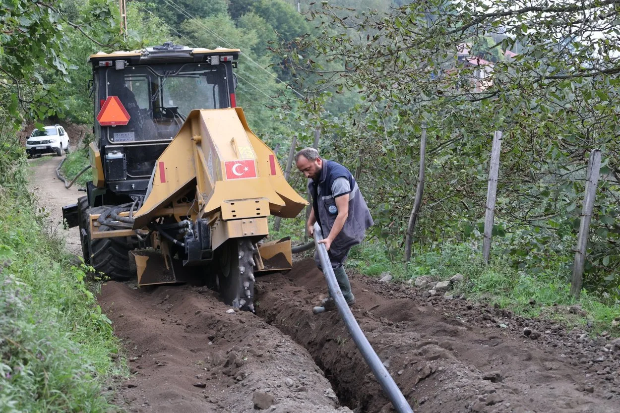 BÜYÜKŞEHİR, ULUBEY’DE ÇALIŞIYOR