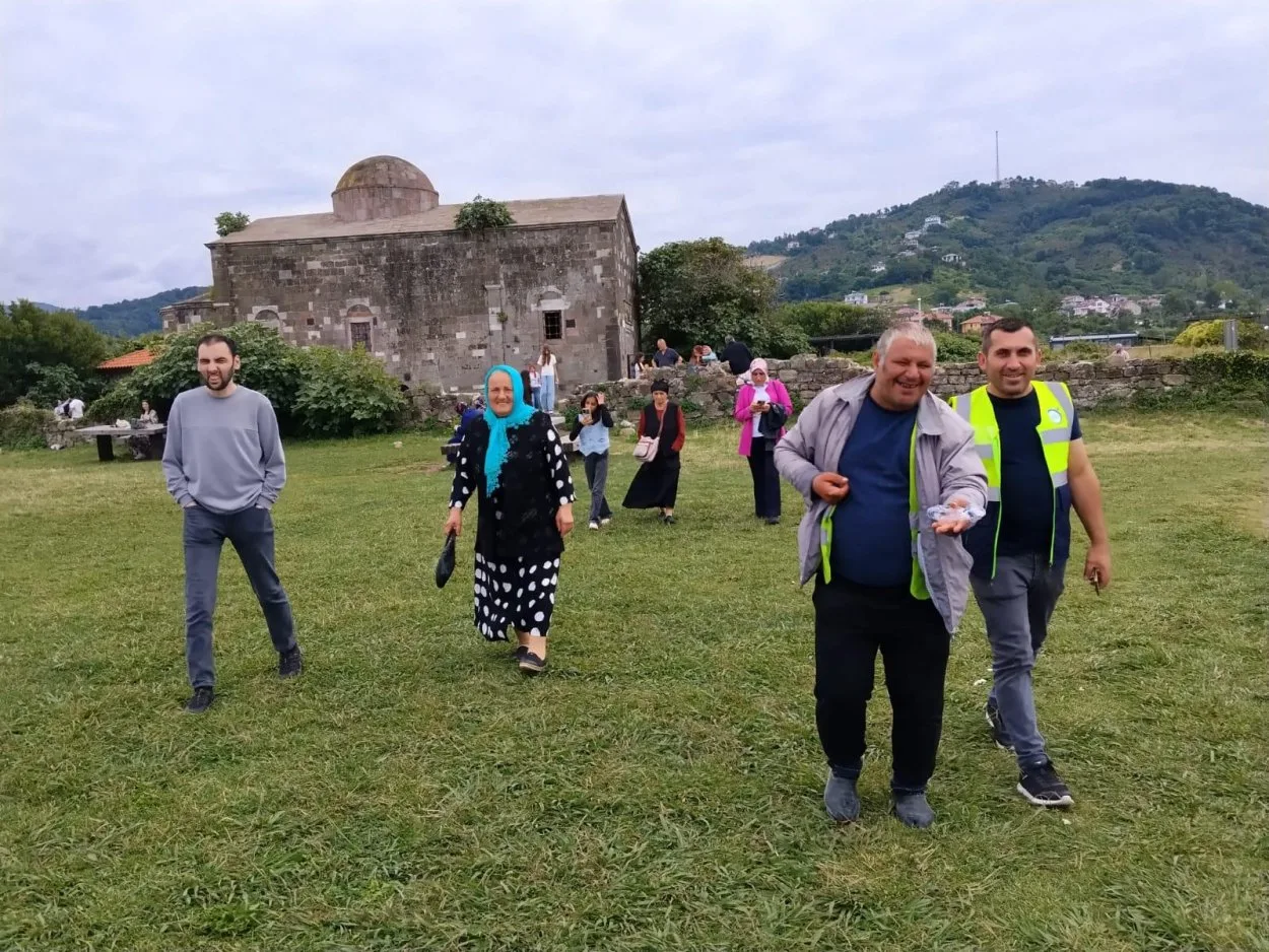 ENGELSİZ ROTA İLE ORDU’NUN GÜZELLİKLERİNİ KEŞFEDİYORLAR