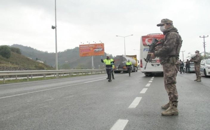 145 ARAÇ TRAFİKTEN MEN EDİLDİ