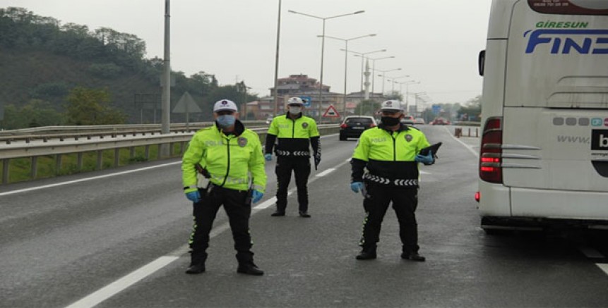 92 ARAÇ TRAFİKTEN MEN EDİLDİ
