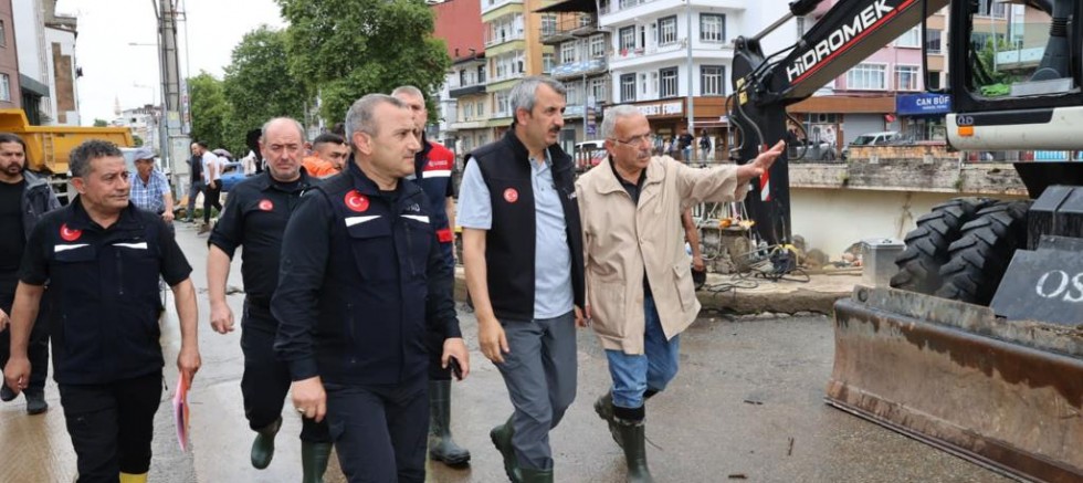 AFAD BAŞKANI SEZER ORDU’DA