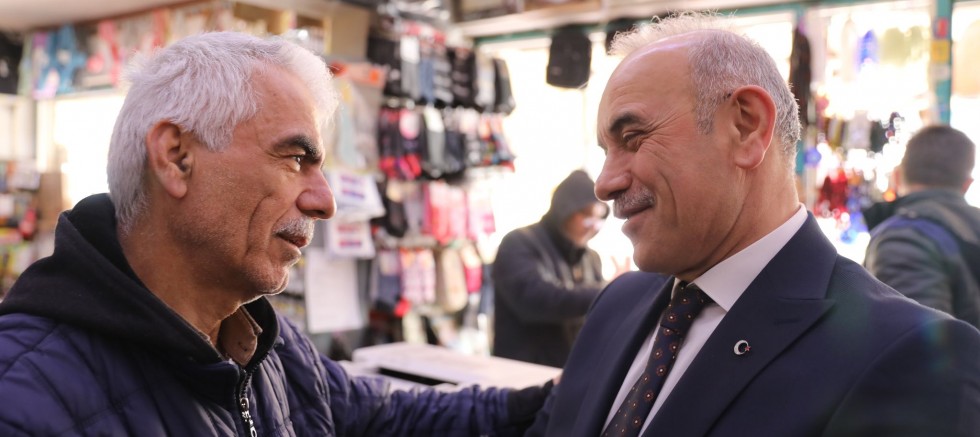 AK PARTİLİ TEKİNTAŞ İLÇELERİ ZİYARET EDİYOR: TEK DERDİMİZ HİZMET