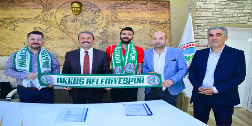 AKKUŞ BELEDİYESPOR MEHMET AYDINLA “DEVAM” DEDİ