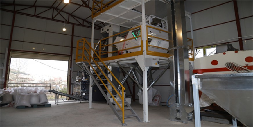 AKKUŞ FASULYESİ PAKETLEME TESİSİ HİZMETE GİRDİ