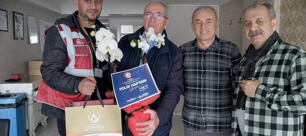 ALTINORDU BELEDİYESİ 178. GURUR YILINDA POLİS TEŞKİLATINI UNUTMADI