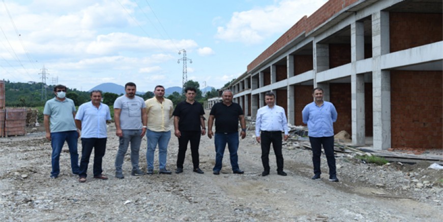 ALTINORDU BELEDİYESİ OTO GALERİCİLER SİTESİ HIZLA YÜKSELİYOR
