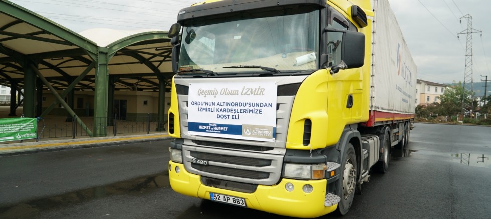 ALTINORDU’DAN İZMİR’E DOSTLUK ELİ