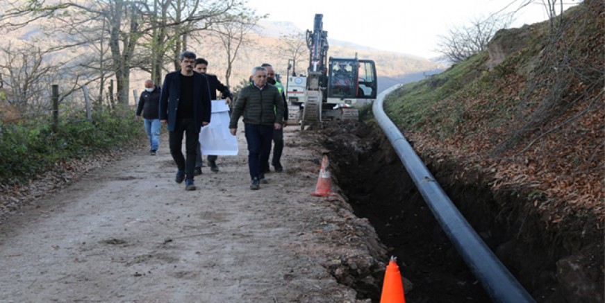 AYBASTI’DA İÇME SUYU SORUNUNA NEŞTER ATILIYOR