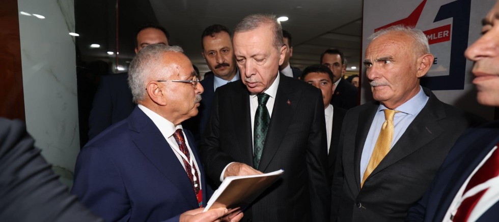BAŞKAN GÜLER, CUMHURBAŞKANI ERDOĞAN İLE GÖRÜŞTÜ