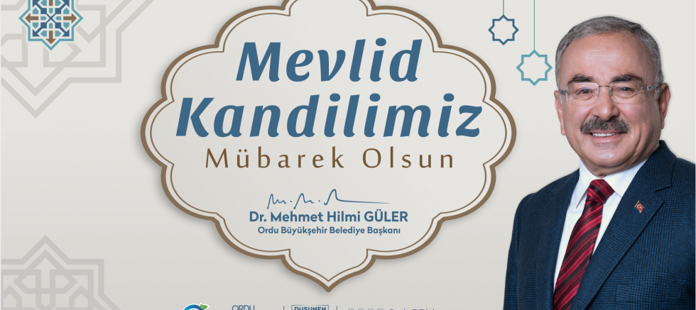 BAŞKAN GÜLER’DEN MEVLİD KANDİLİ MESAJI