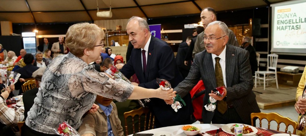 BAŞKAN GÜLER: “ENGELLİLERİMİZ BİZE EMANET”