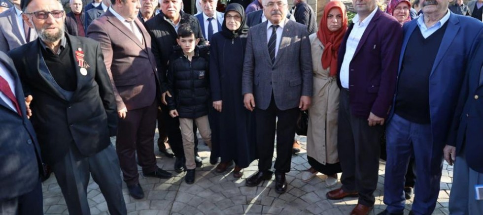 BAŞKAN GÜLER GAZİLER VE ŞEHİT AİLELERİ İLE BİR ARAYA GELDİ