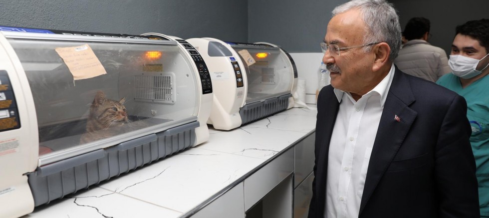 BAŞKAN GÜLER: “HAYVAN HASTANEMİZİ DİĞER ŞEHİRLER ÖRNEK ALIYOR”