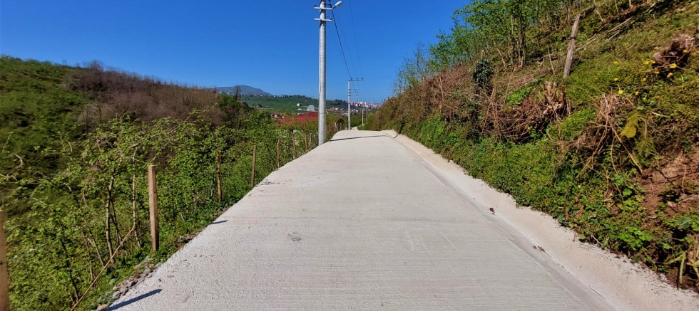 BETON YOL SERİSİNDE 31'İNCİ MAHALLE DE TAMAM