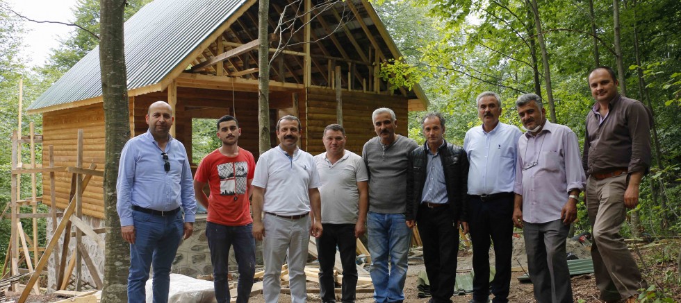 BUNGALOV EVLER MESİRE ALANINA RENK KATACAK