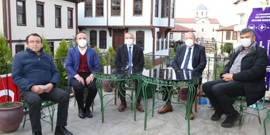 BÜYÜKŞEHİR’DEN GAZETECİLERE ANLAMLI ZİYARET
