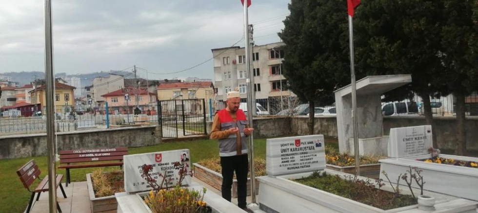 BÜYÜKŞEHİR, ŞEHİTLERİ UNUTMADI