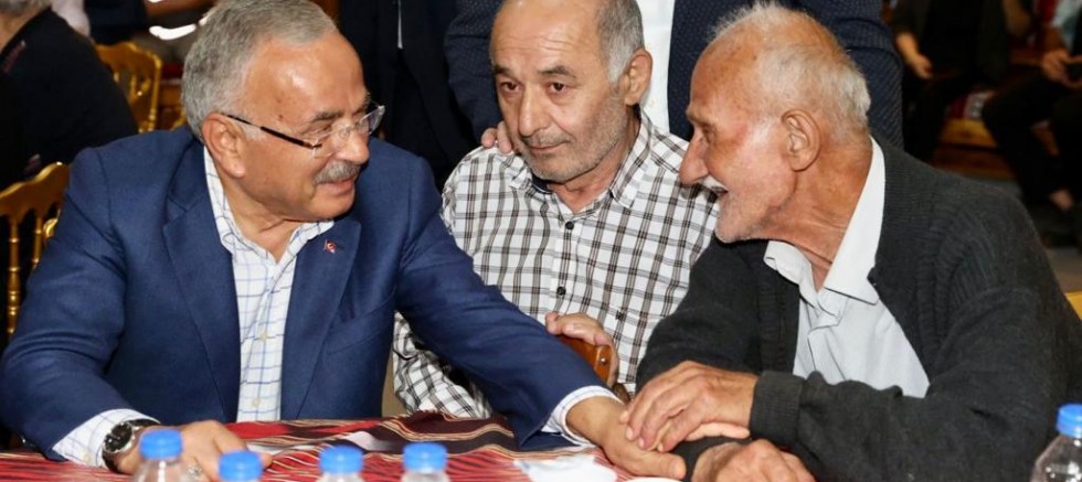 BÜYÜKŞEHİR YAŞLILARI UNUTMADI 