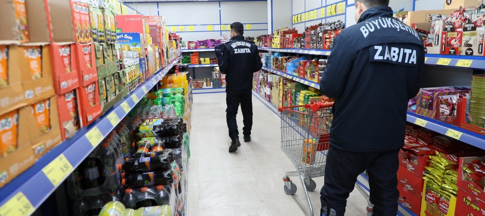 BÜYÜKŞEHİR ZABITASINDAN DENETİM