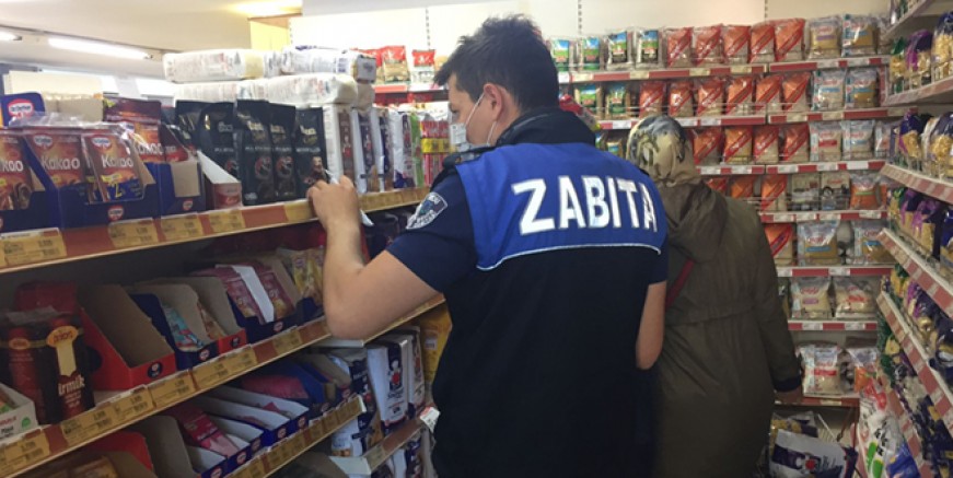 BÜYÜKŞEHİR ZABITASINDAN FAHİŞ FİYAT VE ETİKET DENETİMİ