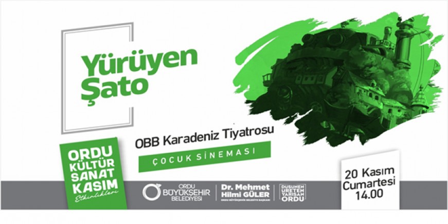ÇOCUKLAR, “YÜRÜYEN ŞATO” SİZİ BEKLİYOR