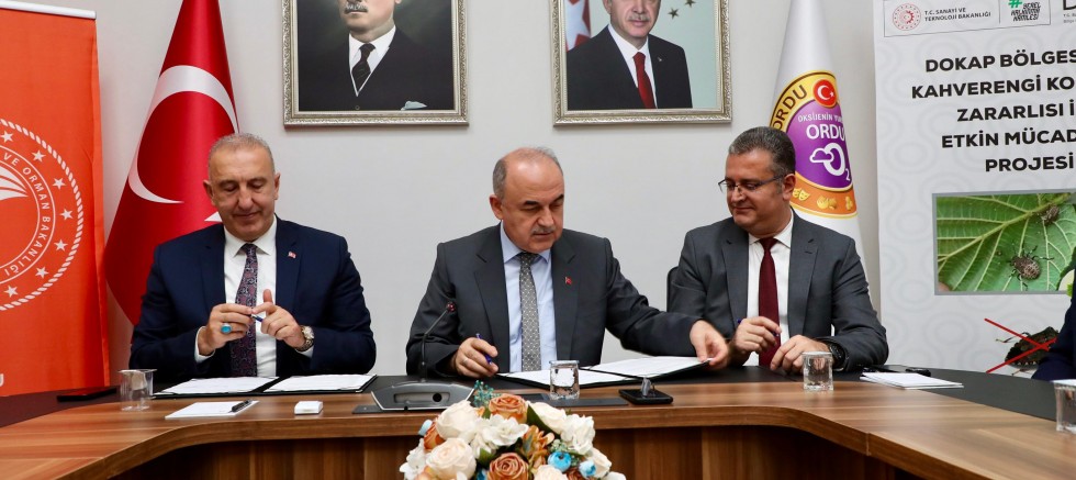 DOKAP, KAHVERENGİ KOKARCA İLE MÜCADELEYE DESTEK VERDİ