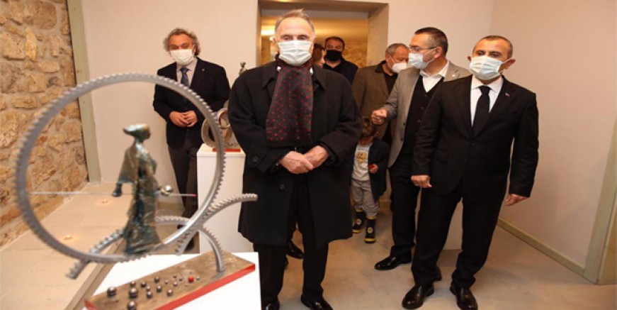 ERGİN KARLIBEL SANAT MERKEZİ AÇILDI