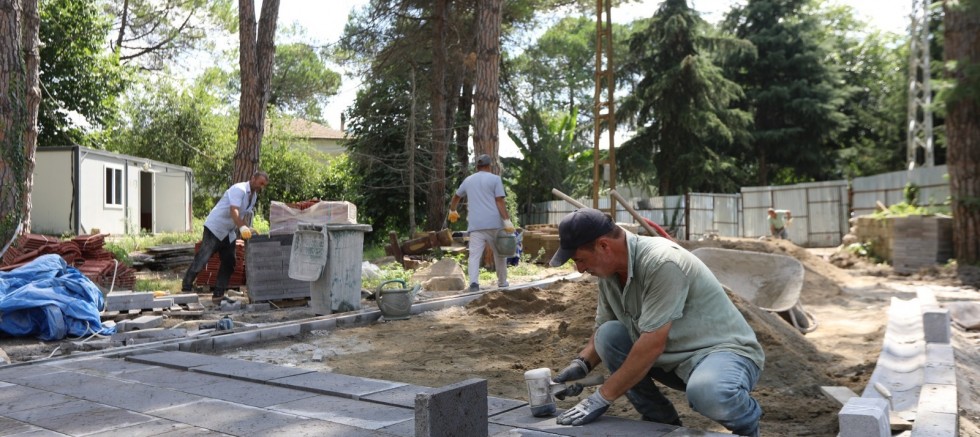 ESKİPAZAR CAMİİ İBADETE AÇILMAYA GÜN SAYIYOR