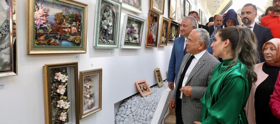  FATSA ORMEK’İN YIL SONU SERGİSİ AÇILDI