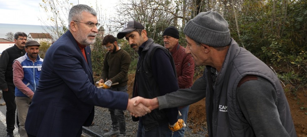 GENEL SEKRETER İNAN FATSA’DA 