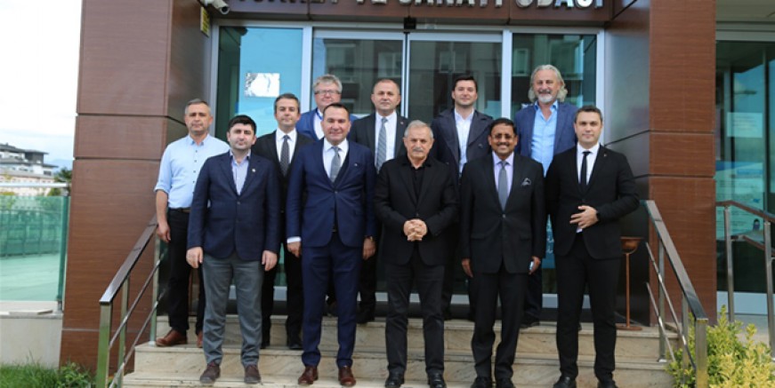 HİNDİSTAN’IN ANKARA BÜYÜKELÇİSİNDEN BAŞKAN ŞAHİN’E ZİYARET 