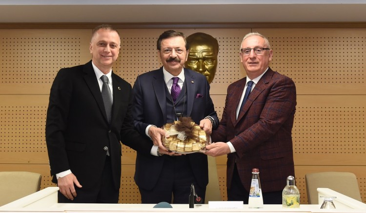 HİSARCIKLIOĞLU’NDAN OTSO’YA HAYIRLI OLSUN ZİYARETİ