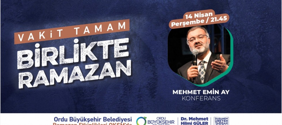 KONFERANSA DAVETLİSİNİZ 