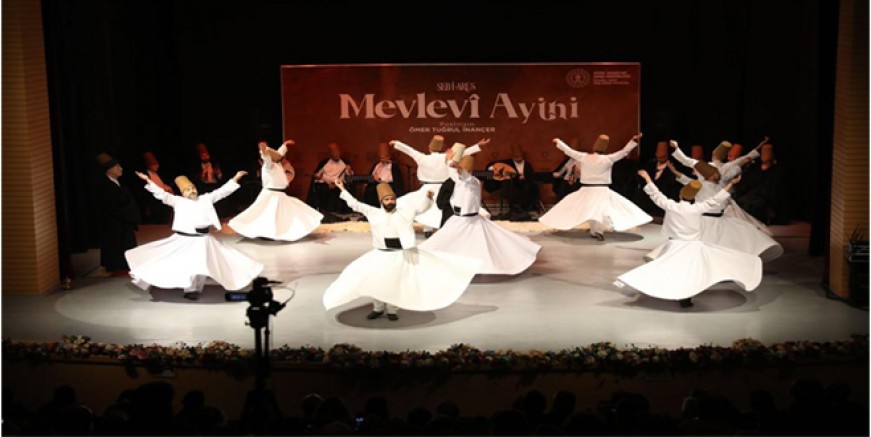 MEVLEVİ AYİNİ VE SEMA GÖSTERİSİ MEST ETTİ 