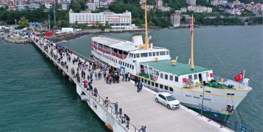ODÜ'LÜ ÖĞRENCİLERİN GEMİ TURU