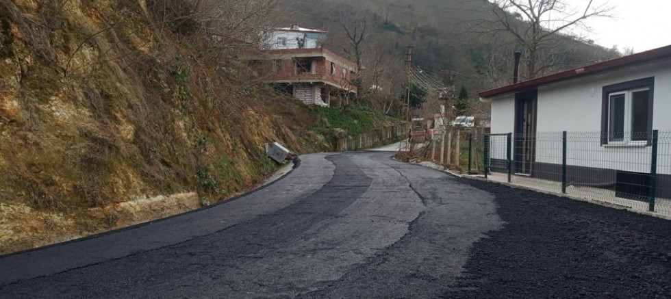 ORDU’DA ASFALT SEFERBERLİĞİ SÜRÜYOR