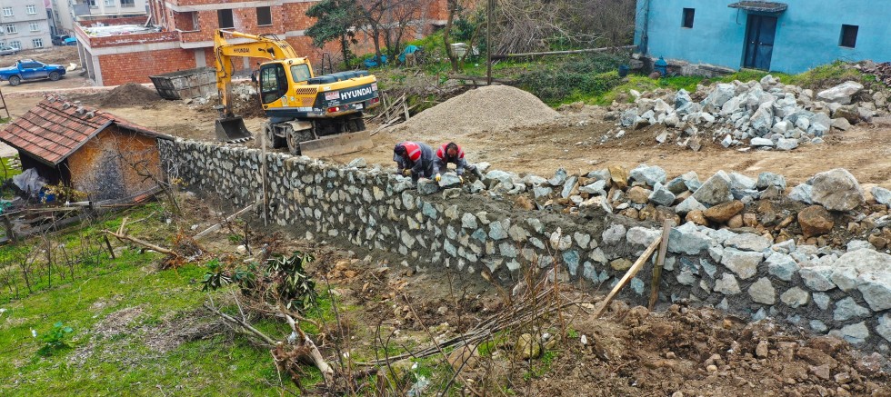 ORDU’DA DUVARLAR NAKIŞ GİBİ ÖRÜLÜYOR