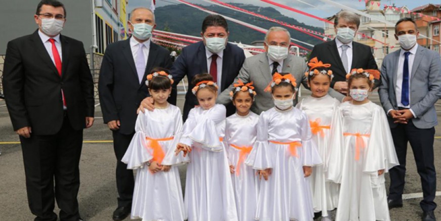 ORDU’DA İLK DERS ZİLİ ÇALDI 