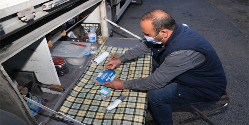 ORDU’DA SÜRÜCÜLERE İFTAR SOFRASI