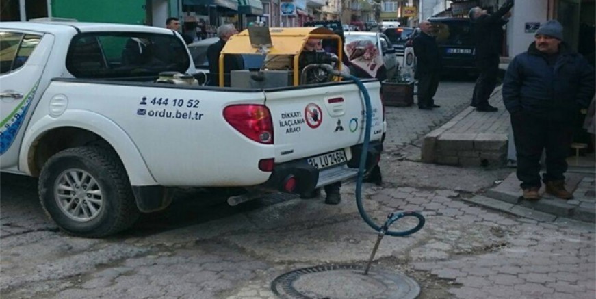 ORDU’DA VEKTÖRELLE MÜCADELE SÜRÜYOR
