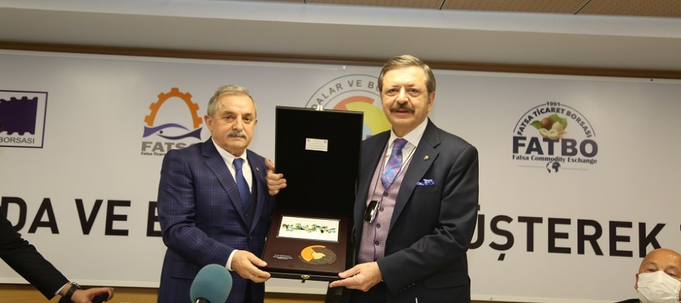 ORDU İLİ ODA VE BORSALARI MÜŞTEREK TOPLANTISI YAPILDI