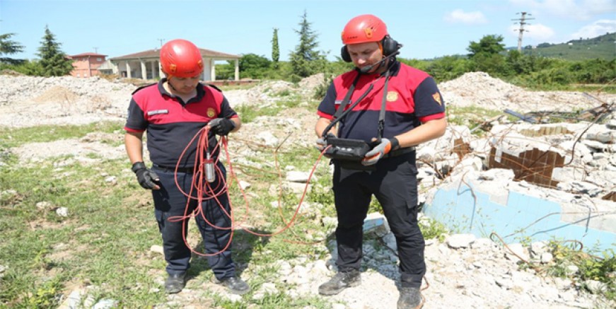 ORDU İTFAİYESİ ARAMA KURTARMA OLAYLARINDAKİ GÜCÜNÜ ARTIRIYOR