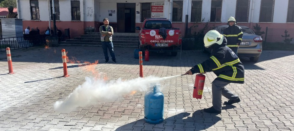 ORDU İTFAYESİ GÖNÜLLÜ İTFAİYECİLİK ÇALIŞMALARINA HIZ VERDİ