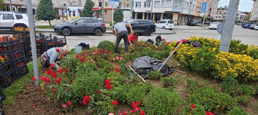 ORDU’NUN DÖRT BİR YANI ÇİÇEK BAHÇESİ OLDU