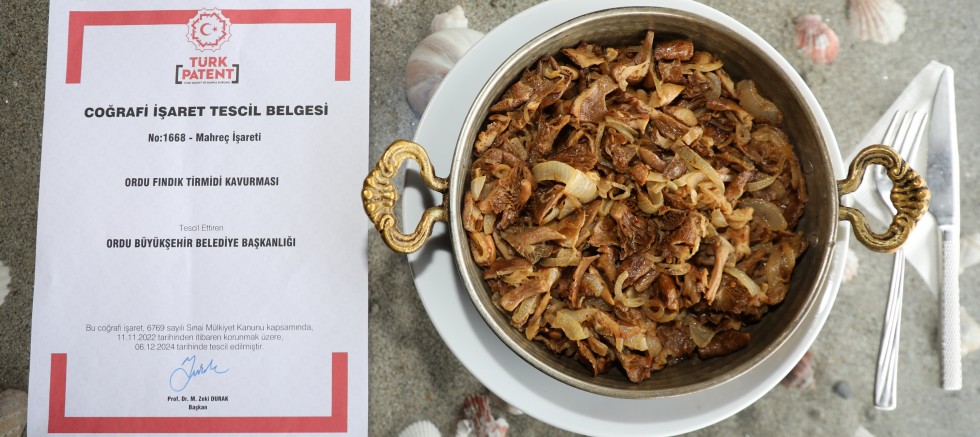ORDU’NUN EŞSİZ LEZZETİ TESCİLLENDİ 