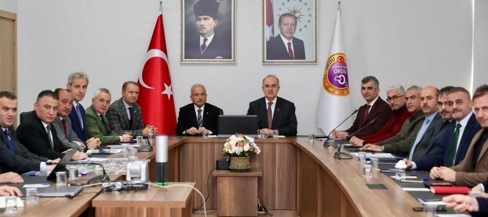 ORDU ŞEHİR HASTANESİNİN 10. KOORDİNASYON TOPLANTISI YAPILDI