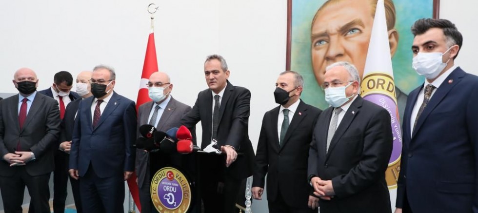 ORDU’YA 520 MİLYONLUK EĞİTİMDE YATIRIM MÜJDESİ