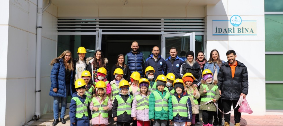 OSKİ, KAPILARINI MİNİK ÖĞRENCİLERE AÇTI